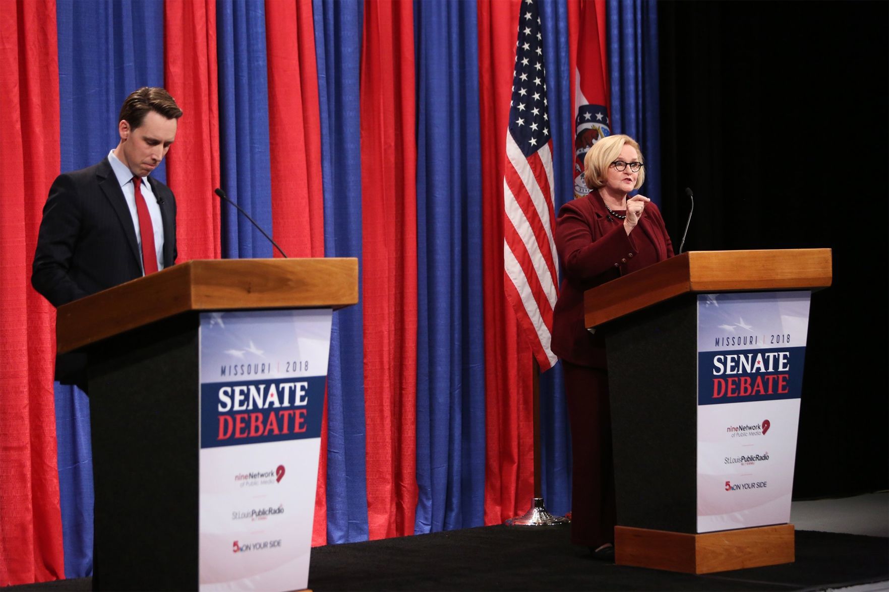 2018 - Debated Josh Hawley